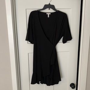 Black Wrap Dress